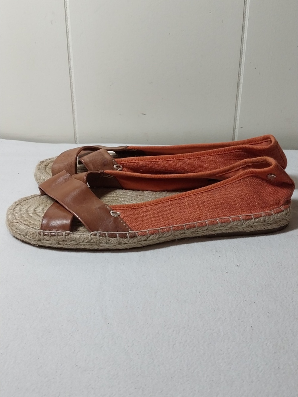 Tommy Bahama Veranda Espadrilles Open Toe Size 7.5